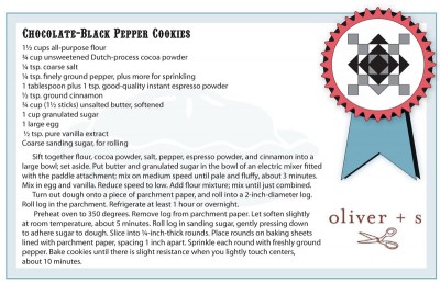Chocolate Black Pepper Cookie Recipe