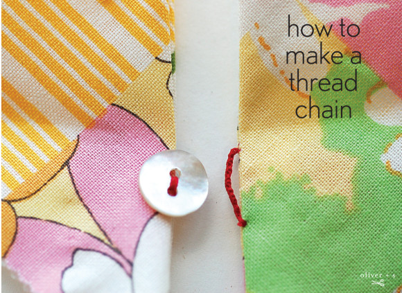 How to make a thready chain