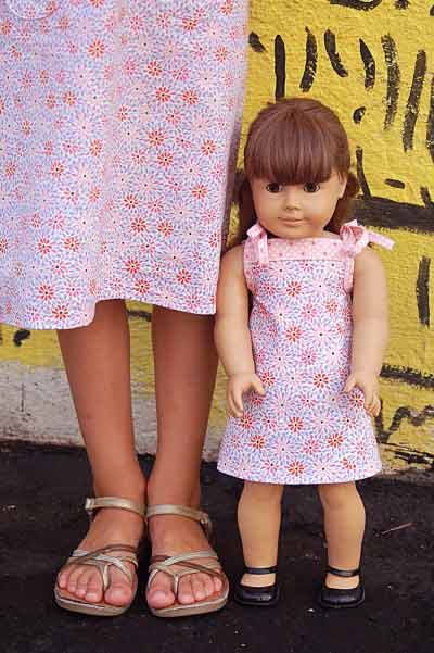 18-inch doll Popover Sundress