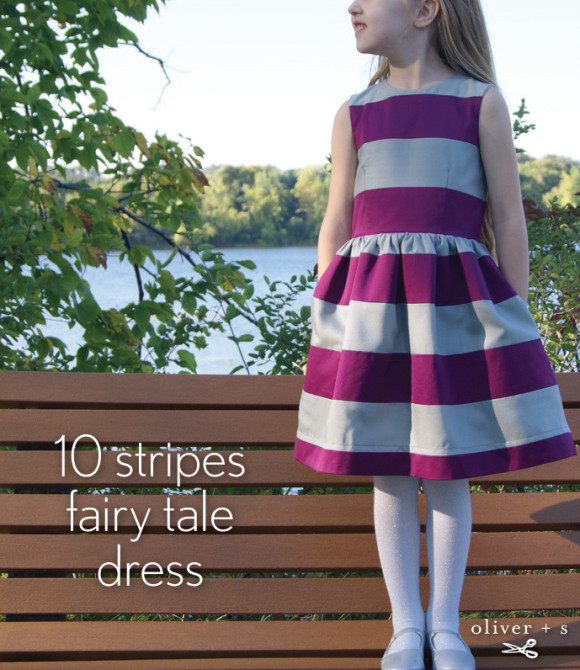 Color blocked Oliver + S Fairy Tale Dress