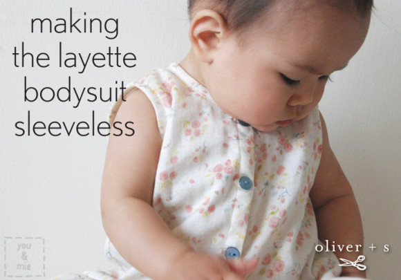 Sleeveless Oliver + S Lullaby Layette bodysuit