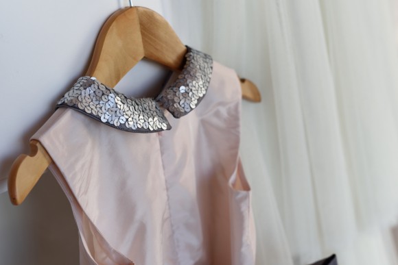 Sequin collar on an Oliver + S Fairy Tale Dress