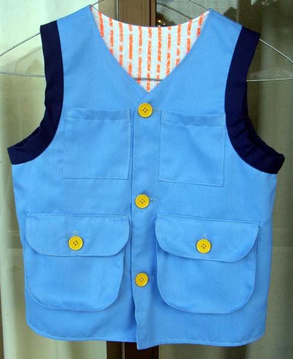 Explorer Vest from the Oliver + S Little Things to Sew book