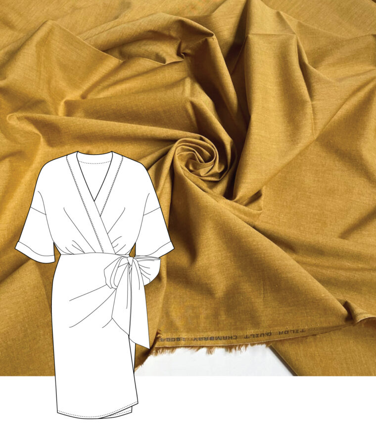 mustard chambray from Tilda's World