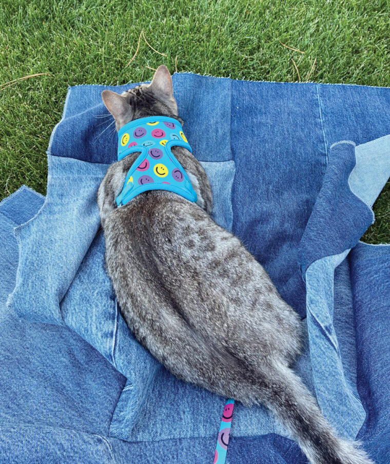 getting help with my denim Helsinki Jacket