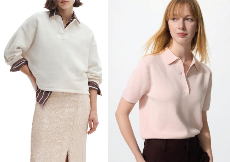 inspiration for the Liesl + Co Cyprus Woven Polo sewing pattern