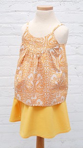 digital swingset tunic + skirt sewing pattern