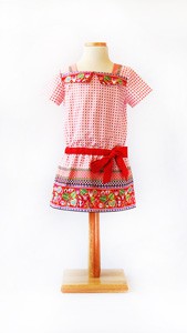 digital croquet dress sewing pattern