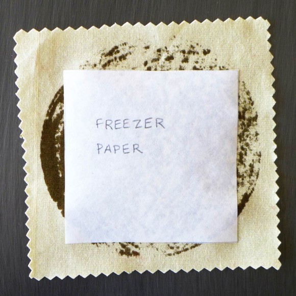 Preserving your pattern freezer-paper---thumb
