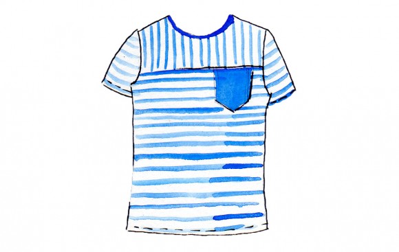 t-shirt-color-blocked-stripes