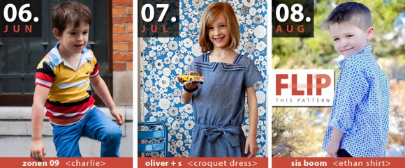 Flip This Pattern July Oliver + S Croquet Dress