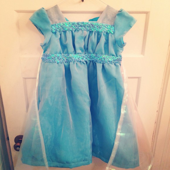 Elsa Dress made from Oliver + S Garden Party Dress