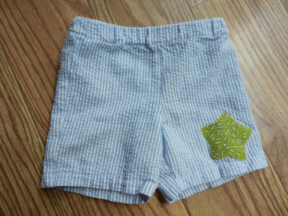 Oliver + S Sunny Day Shorts free pattern star applique