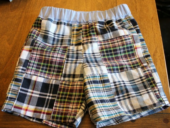 Oliver + S Sunny Day Shorts free pattern plaid patchwork