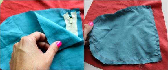 Adding pockets to the Oliver + S Red Riding Hood cape