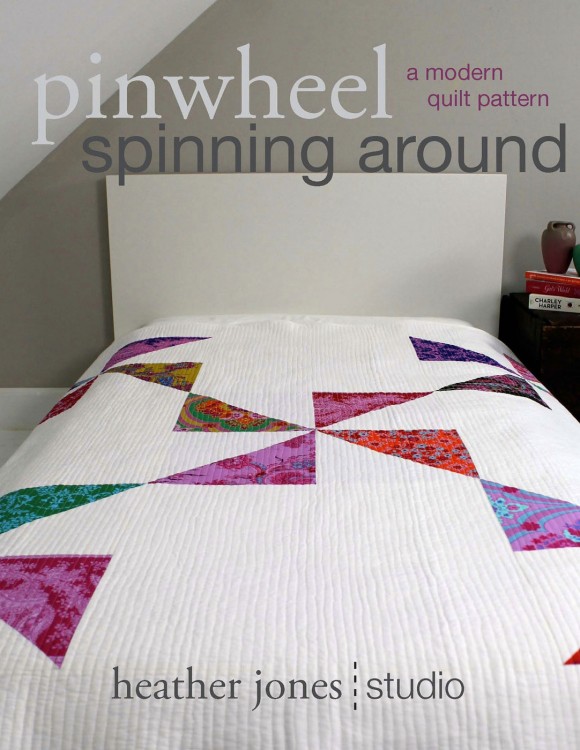 Pinwheel Spinning Around Quilt Pattern