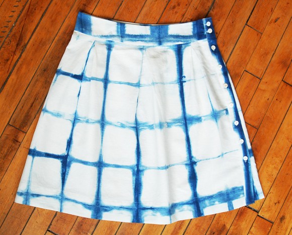 shibori-skirt