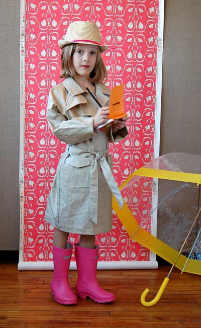 Introducing the Secret Agent Trench Coat Pattern | Blog | Oliver + S