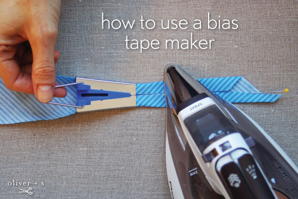 How to use a bias tape maker