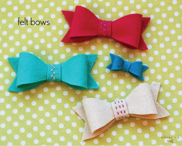 Felt bows