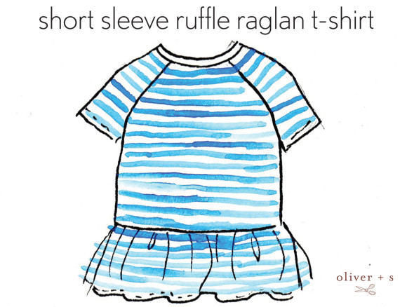 Oliver + S Short Sleeve Field Trip Raglan T-shirt
