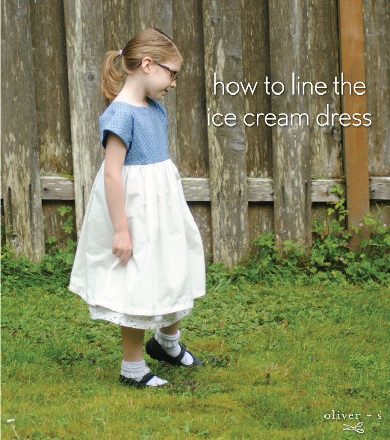 Customizing With Oliver + S Ice Cream Dress Blog Oliver + S