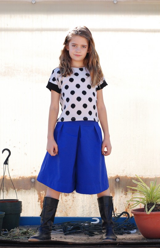 Lunch Box Tee + Culottes