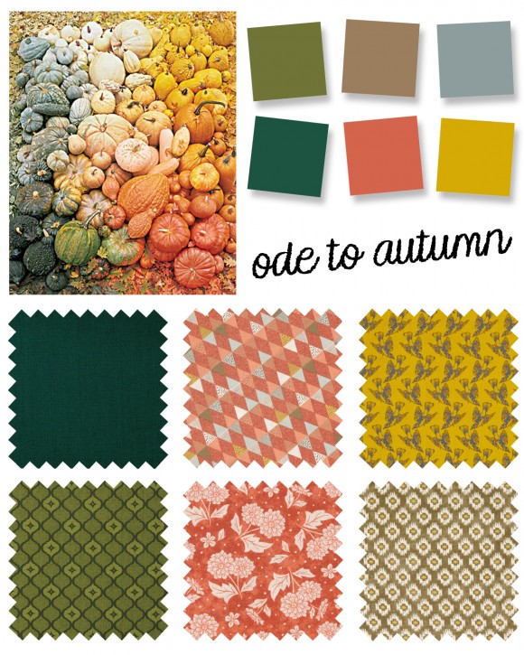 color palette: ode to autumn