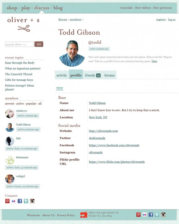 Todd's Profile