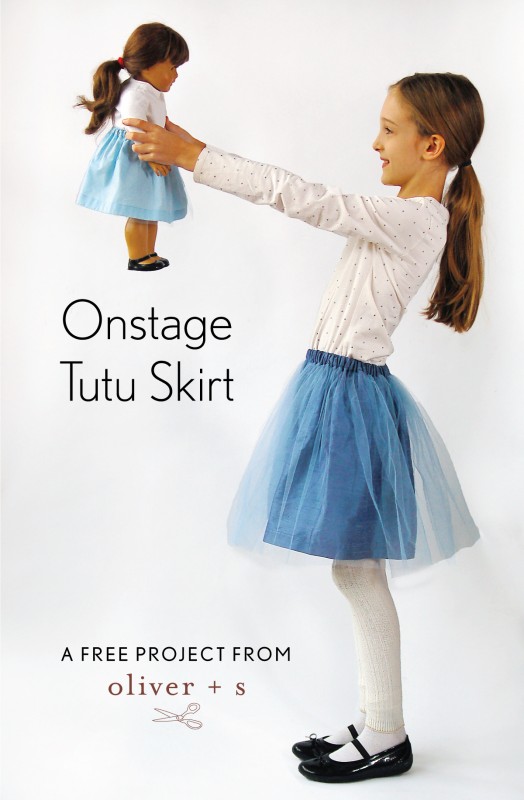 Oliver + S Onstage Tutu Skirt free project