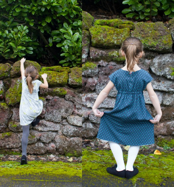 learn how to sew a fully reversible roller skate dress using cotton + steel rayon fabric.