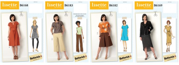 Lisette for Butterick sewing patterns