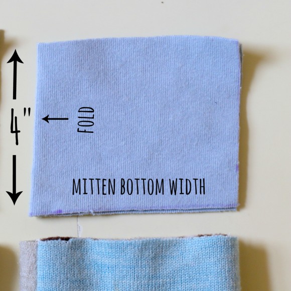 little things to sew upcycled sweater mitten tutorial