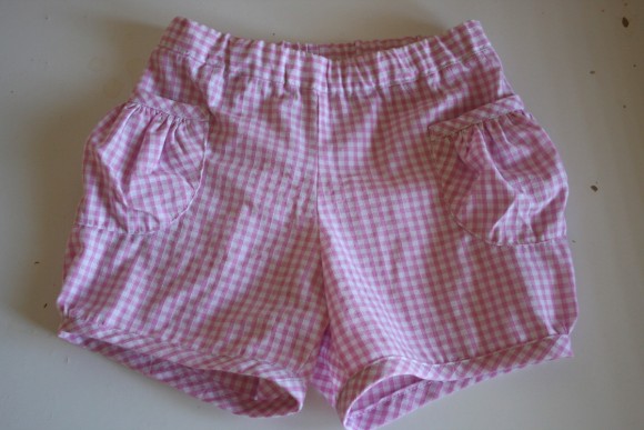 Oliver + S Puppet Show Shorts in gingham