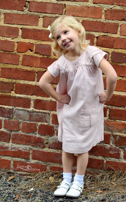 Oliver + S Ice Cream Dress with tucks