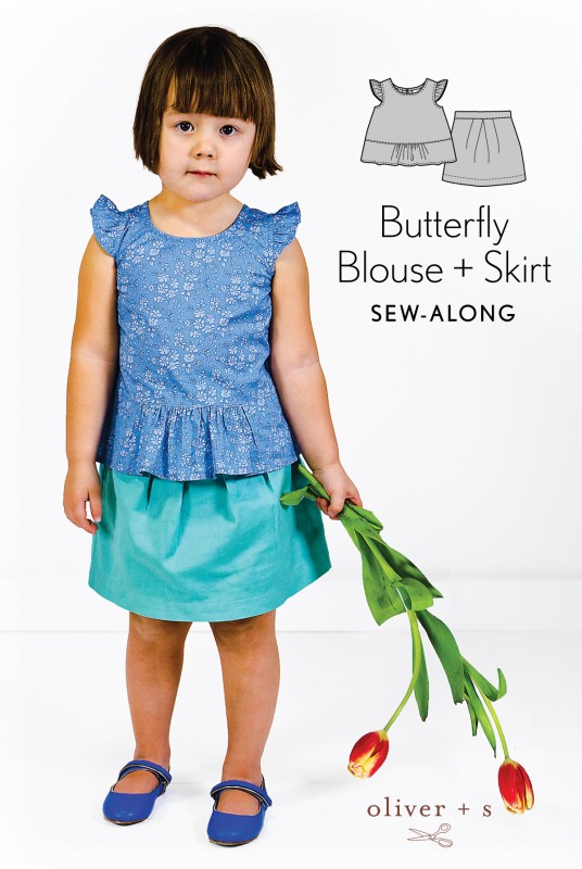 Oliver + S Butterfly Blouse + Skirt sew-along