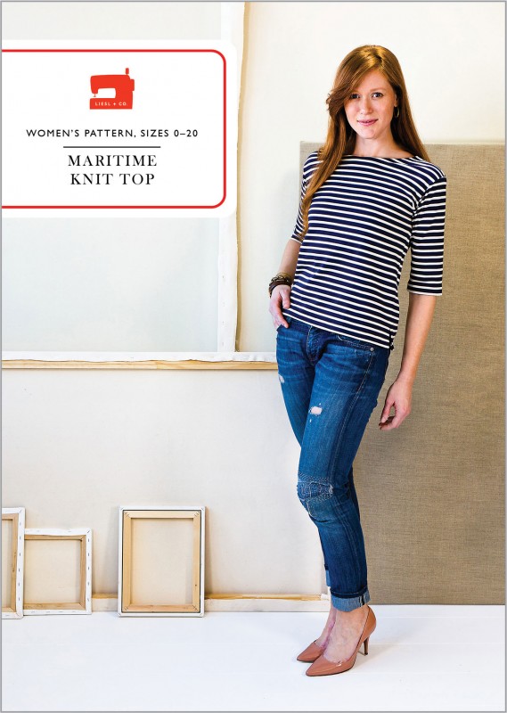 Liesl + Co. Maritime Knit Top