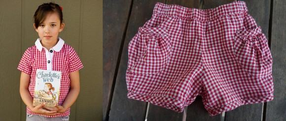 Oliver + S patterns in red gingham