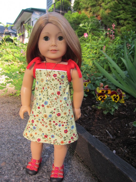 Oliver + S Popover Doll Dress