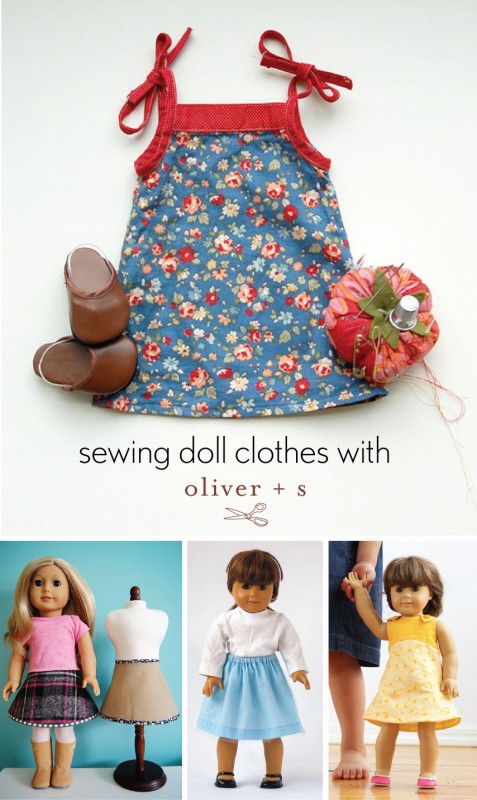 Oliver + S 18-inch doll clothes patterns