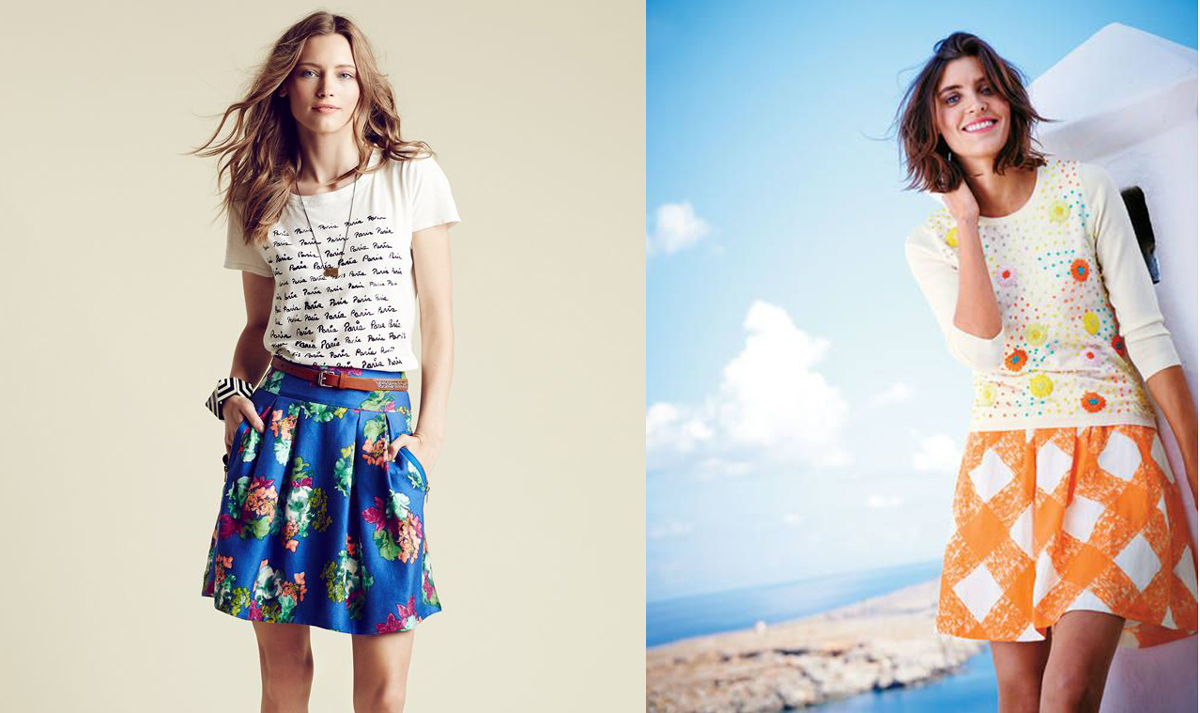 Fabric and Styling Inspiration for the Everyday Skirt Blog Oliver + S