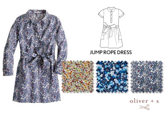 Inspiration for an Oliver + S Jump Rope Dress