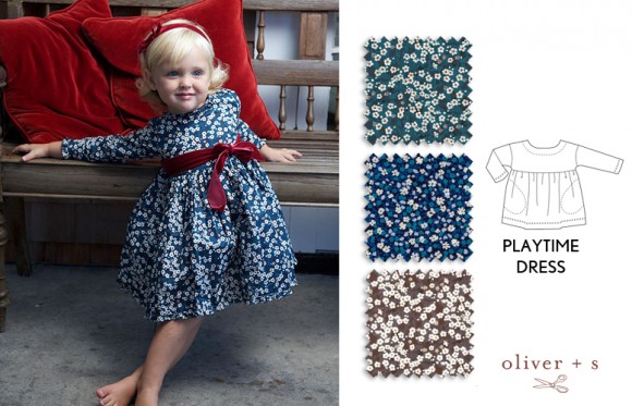 Inspiration for an Oliver + S Playtime Dress