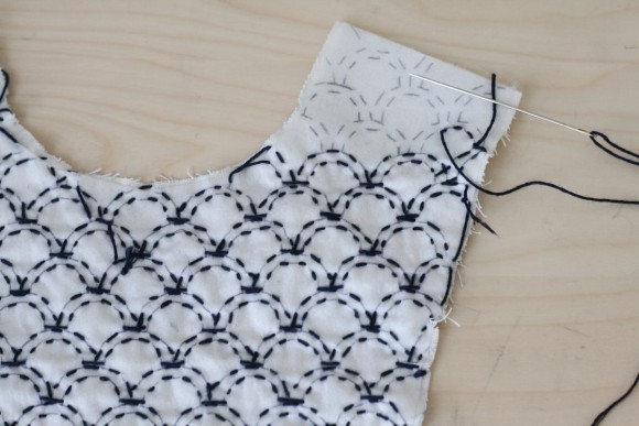 Sashiko embroidery tutorial