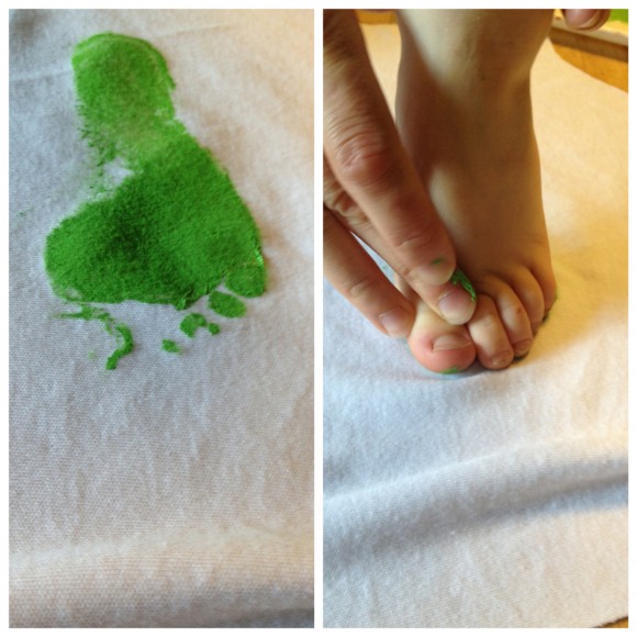 Footprint t-shirt