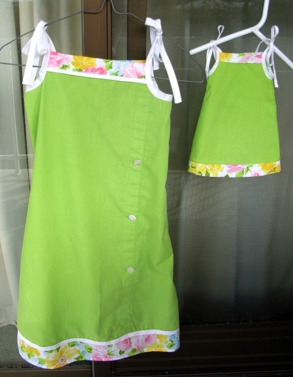 Oliver + S Popover Sundress and doll dress