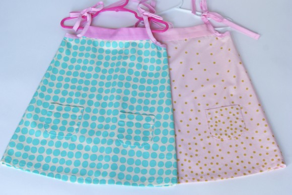 Oliver + S Popover Sundresses with Lullaby Layette pockets