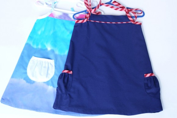 Oliver + S Popover Sundresses with Puppet Show Shorts pockets