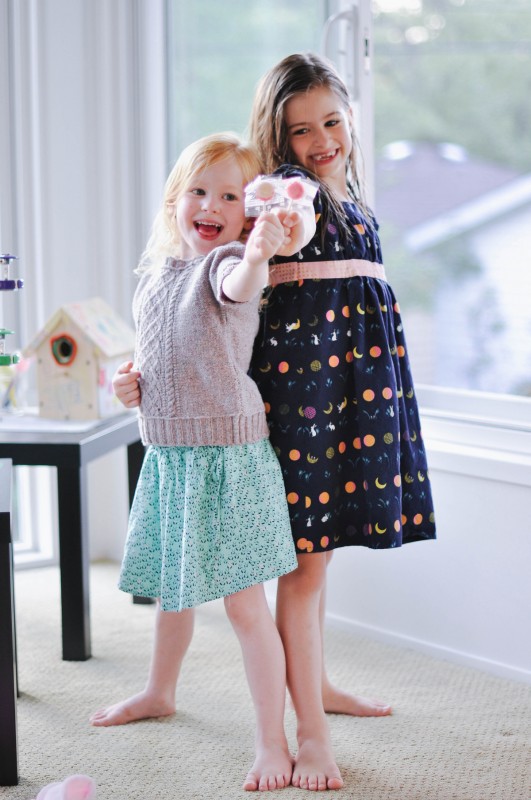 Oliver + S Swingset Skirt and Garden Party Dress