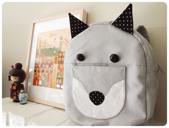 Grey fox backpack